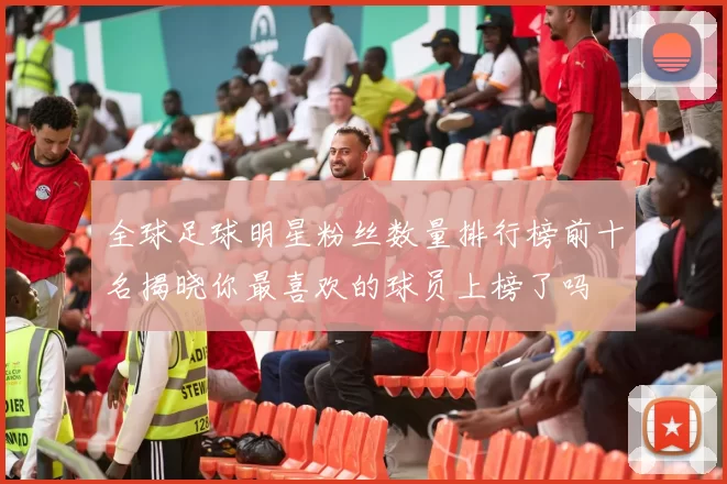 全球足球明星粉丝数量排行榜前十名揭晓你最喜欢的球员上榜了吗