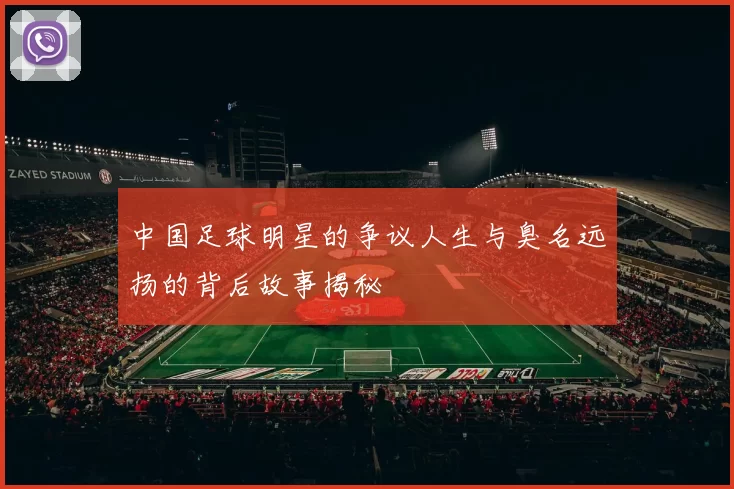 中国足球明星的争议人生与臭名远扬的背后故事揭秘